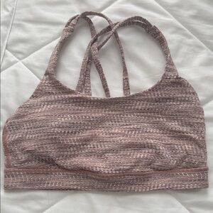 lululemon athletica Energy Sports Bra - Mauve